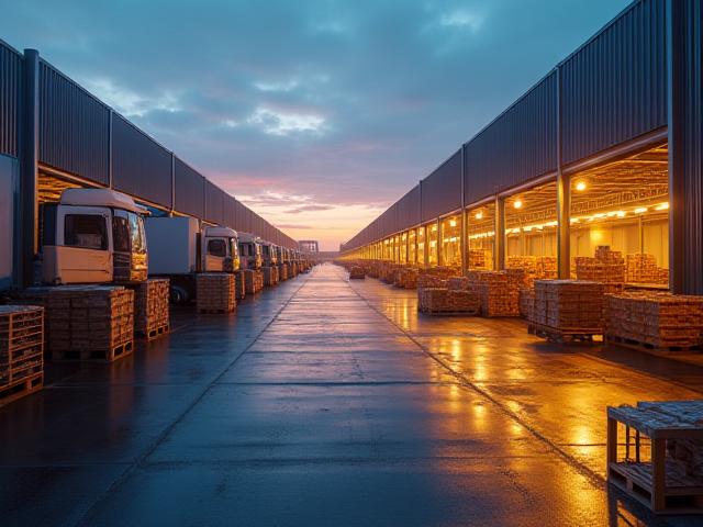 Logistics distribution hub